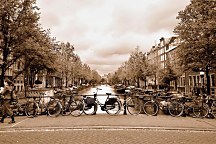 Obraz Amsterdam bicykle